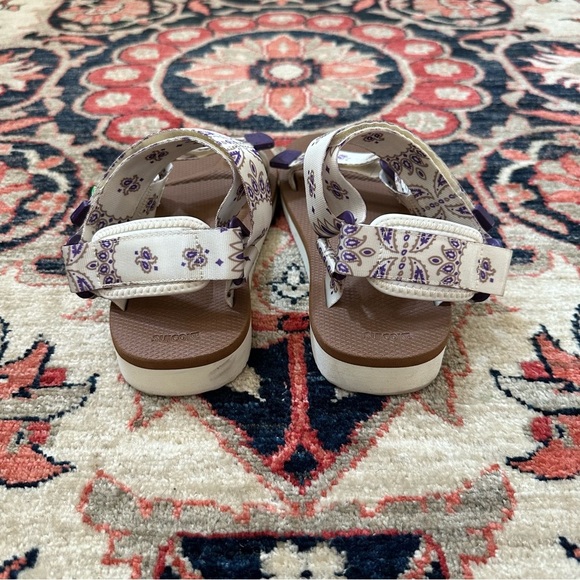 Suicoke Purple and White Sandals - Picture 10 of 16